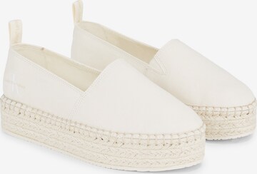 Calvin Klein Jeans Espadrilles in Wit