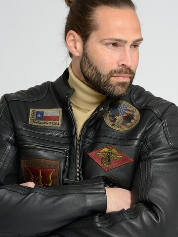 TOP GUN Between-Season Jacket in Black