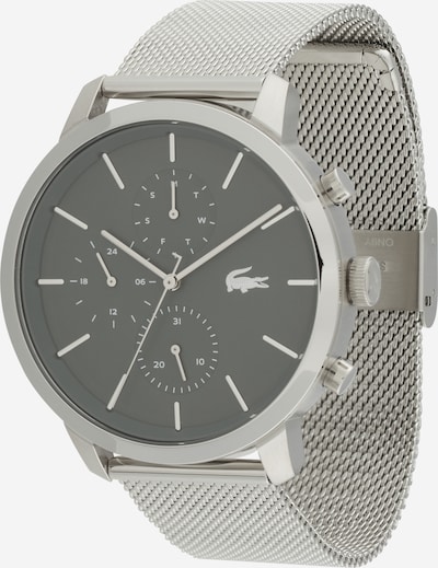 LACOSTE Analoog horloge 'REPLAY' in de kleur Donkergrijs / Zilver, Productweergave