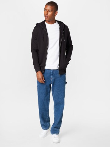 JOOP! Jeans - Sudadera con cremallera 'Salvatore' en negro