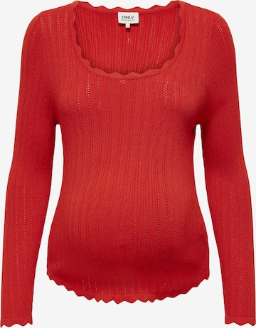Only Maternity Sweater 'Dee' in Red