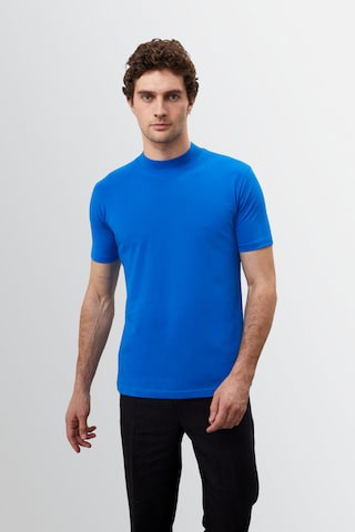 Antioch T-shirt i blå: framsida