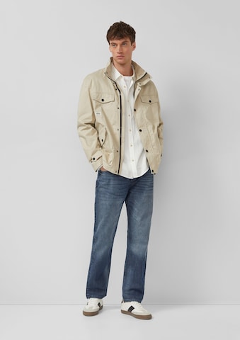 s.Oliver Regular Fit Hemd in Beige