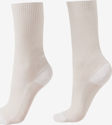 CALZEDONIA Socks in White: front