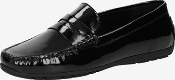SIOUX Moccasins in Black: front