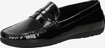 SIOUX Moccasins in Black: front