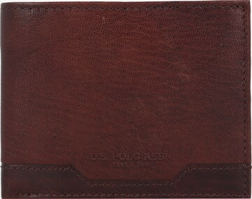 U.S. POLO ASSN. Wallet 'RFID' in Brown: front