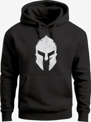 Neverless Sweatshirt 'Sparta' in Black: front