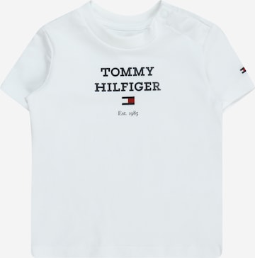 TOMMY HILFIGER Majica | bela barva: sprednja stran