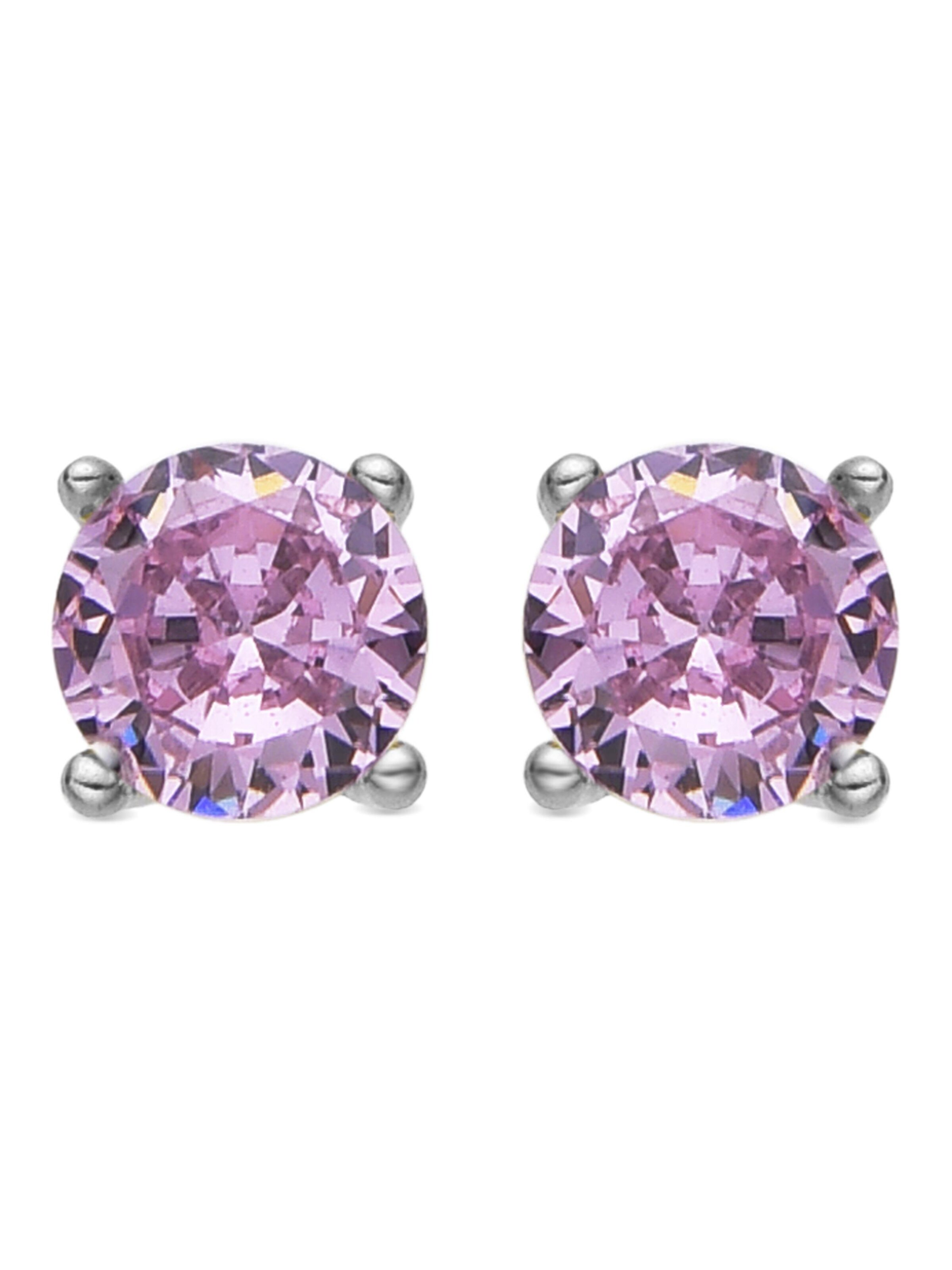 Luxenter Ohrringe 'Iona'‌‌ in Lila: Vorderseite