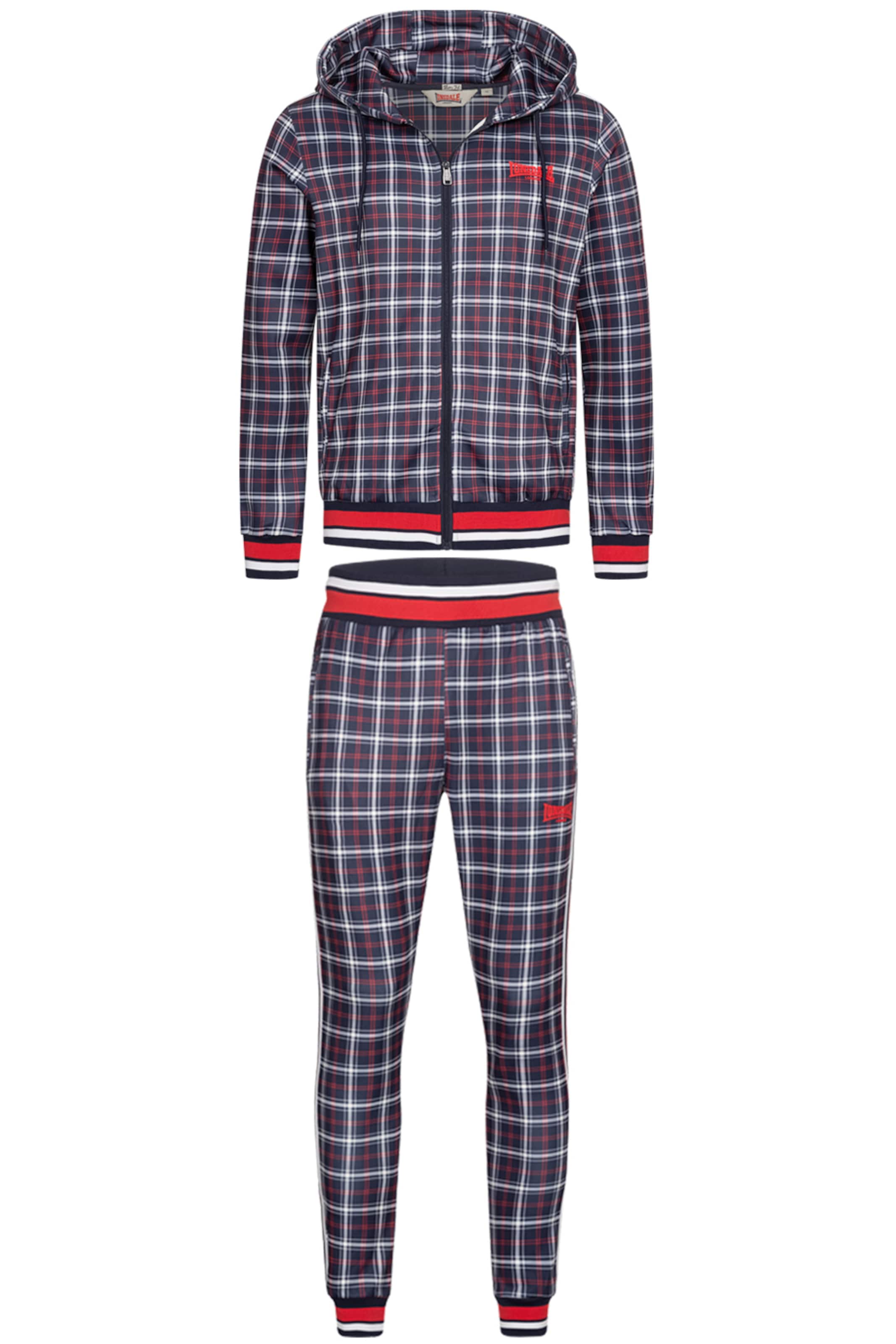 LONSDALE Joggingová souprava 'Orbost' – modrá: přední strana