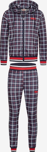 LONSDALE Jogging komplet 'Orbost' u morsko plava / crvena / bijela, Pregled proizvoda