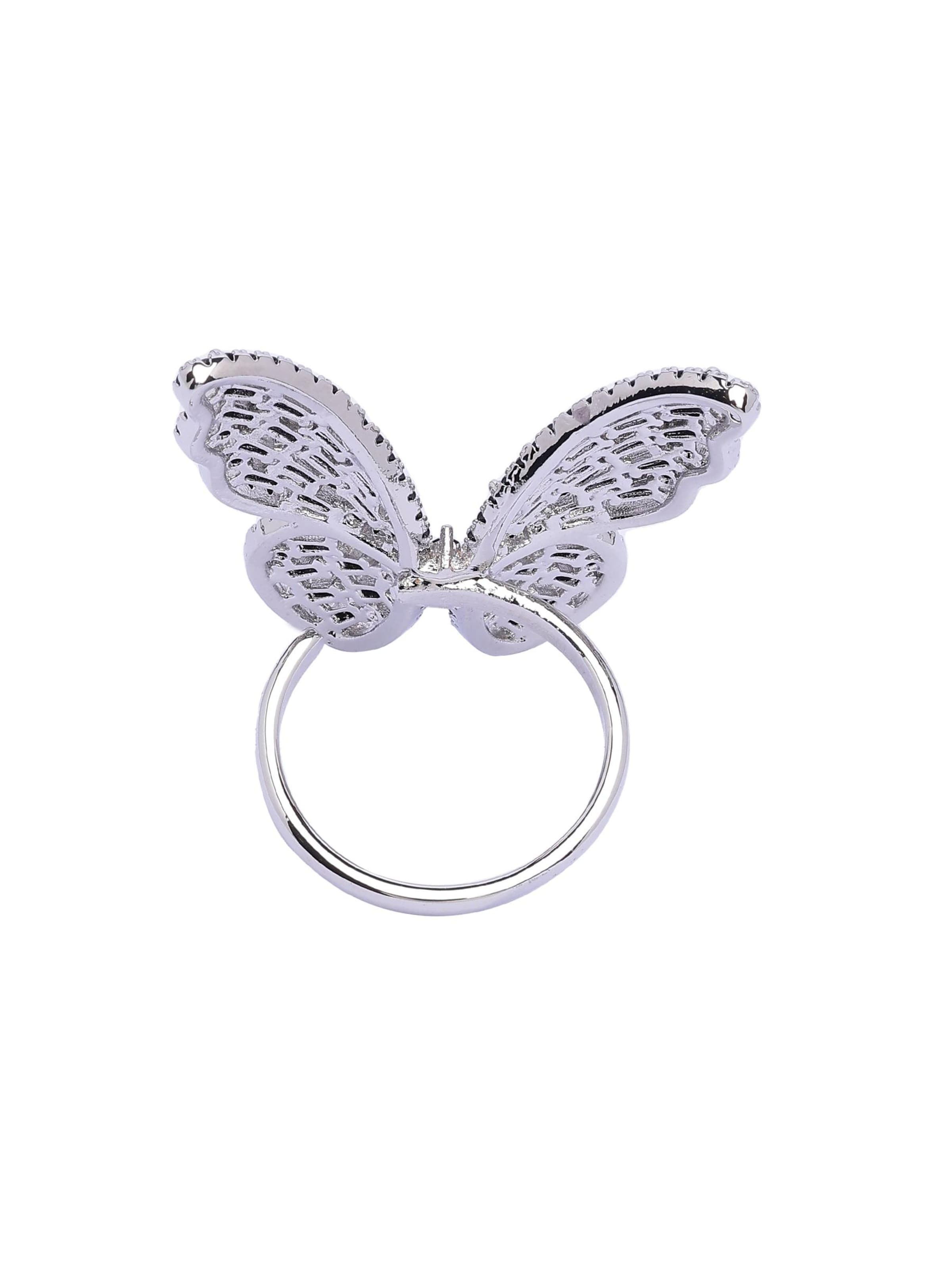 AVANT-GARDE PARIS Ring 'Karolinara'‌‌‌‌‌‌‌‌‌ in Schwarz