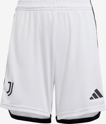 ADIDAS PERFORMANCE Regular Sportshorts 'Juventus Turin 23/24 Home' in Weiß: predná strana