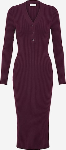 LeGer by Lena Gercke Трикотажное платье 'Nannette' в Лиловый: спереди