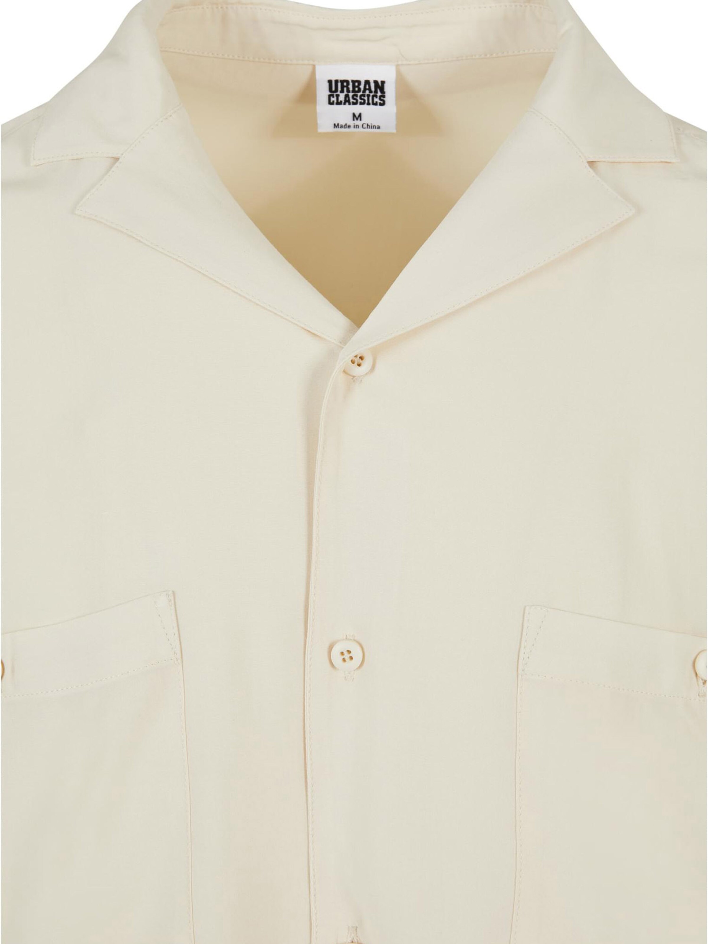 balts Urban Classics Komforta piegriezums Krekls