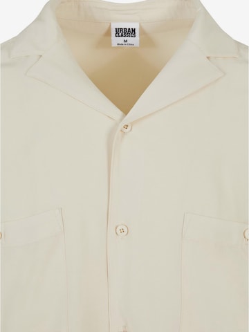 Urban Classics Comfort fit Button Up Shirt in White