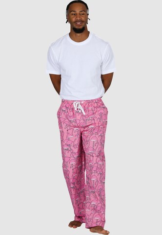 Pantalon de pyjama 'Greater Flamingos' Lousy Livin en rose