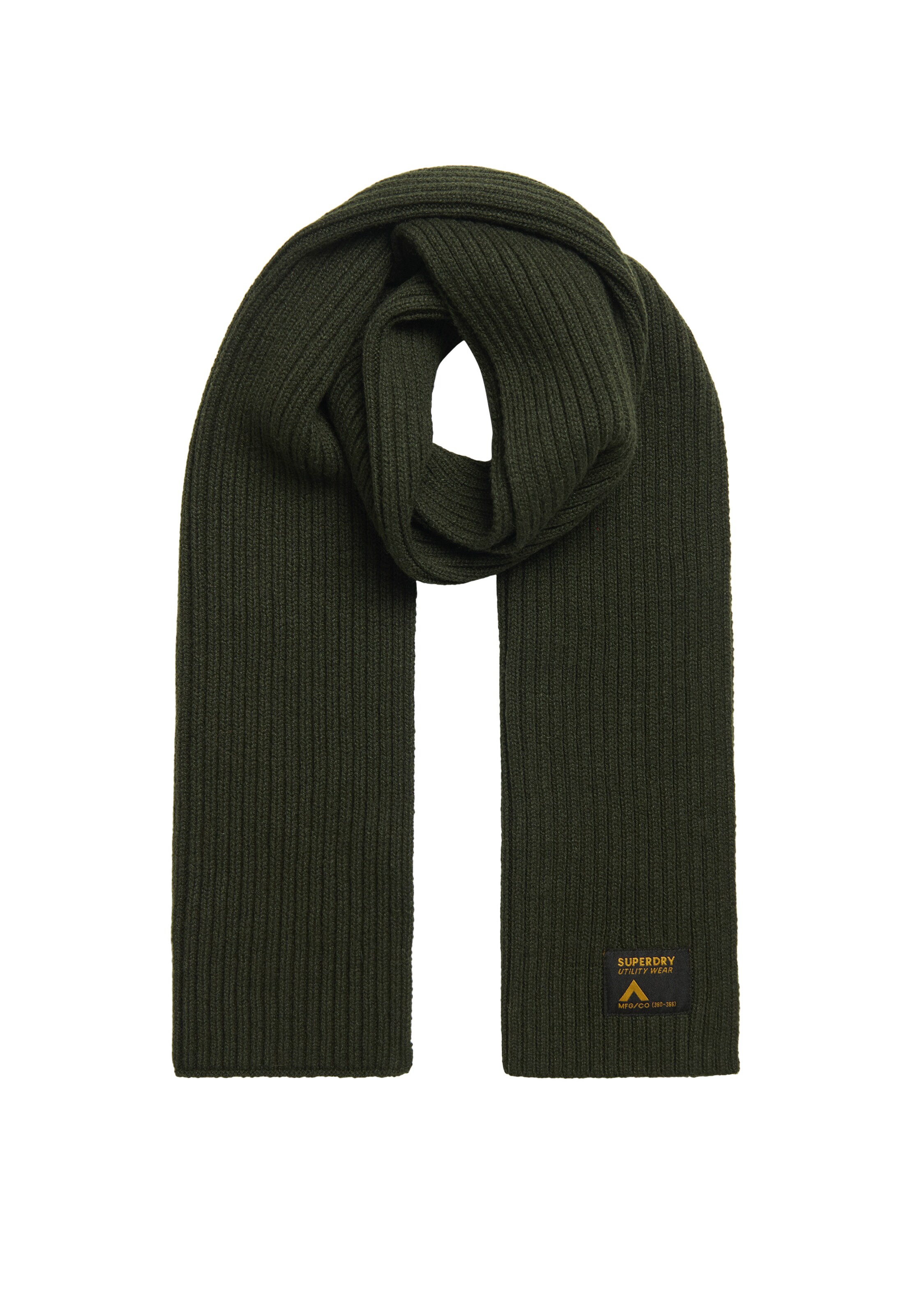 Écharpe Superdry en vert : devant