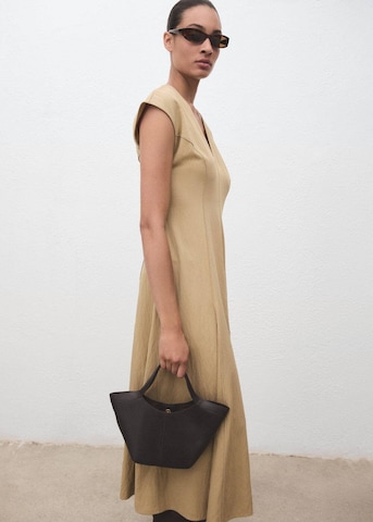 MANGO Kleid 'Sprung' in Braun