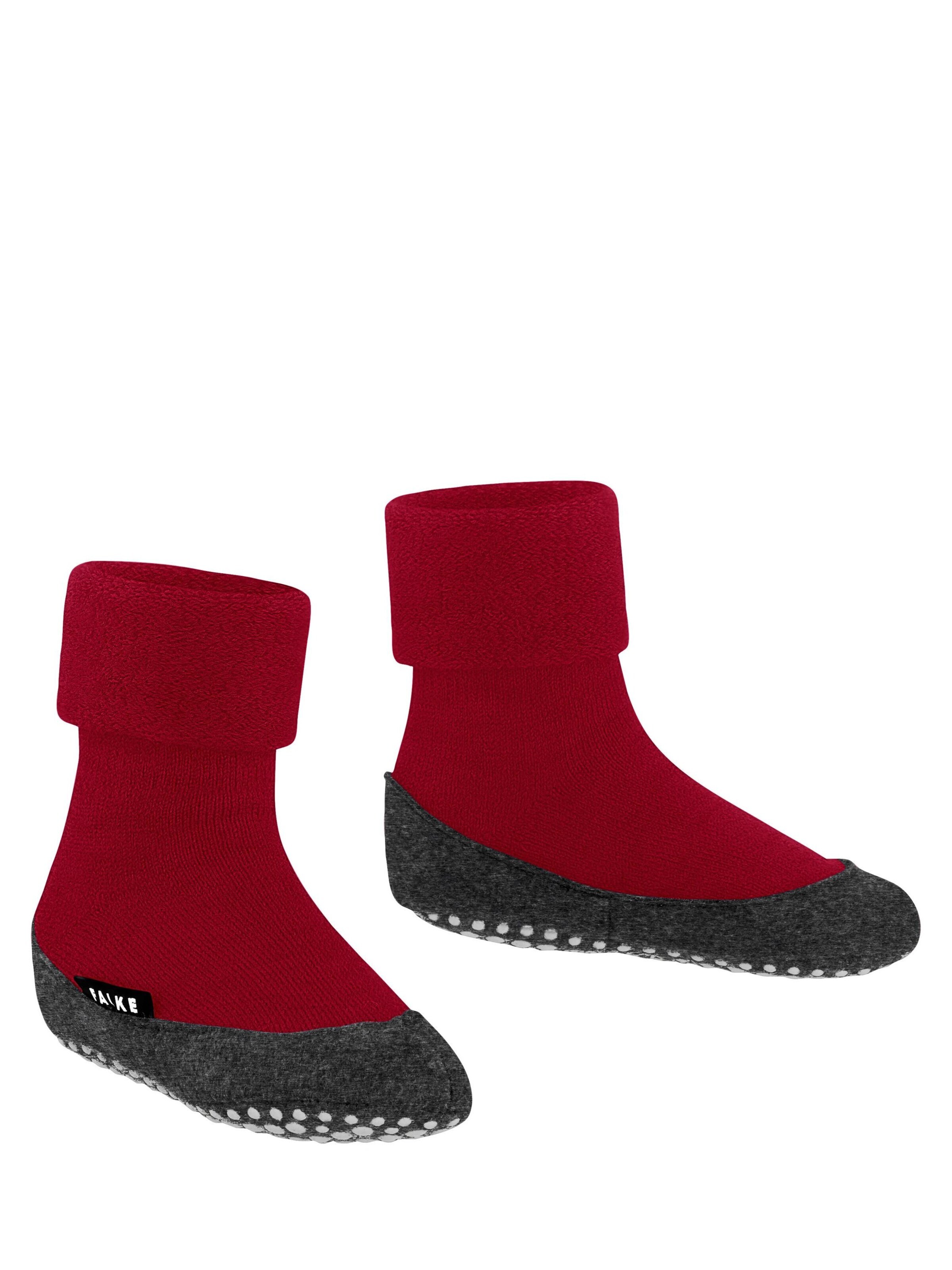 FALKE Socks 'Cosyshoe Teens' in Red