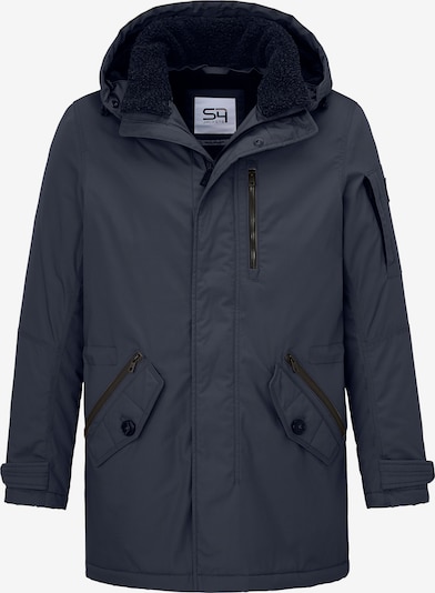 S4 Jackets Winterparka in dunkelblau / schwarz, Produktansicht