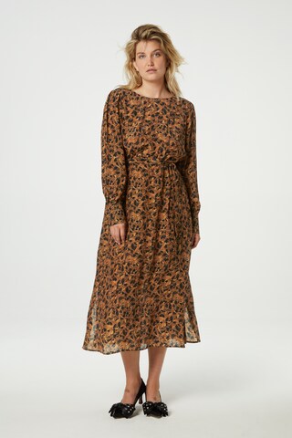 Robe Fabienne Chapot en marron : devant