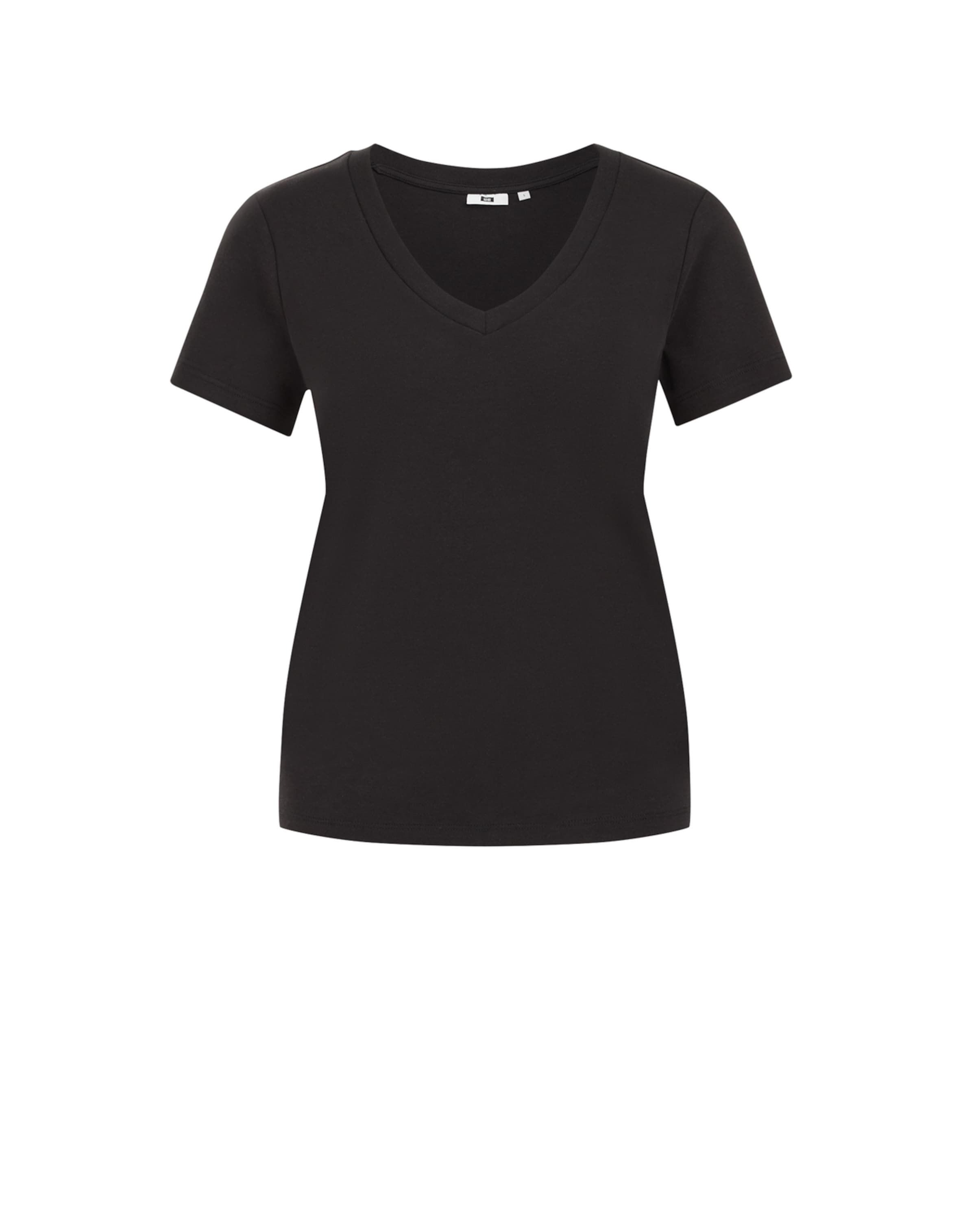 WE Fashion - Camisa em preto: frente