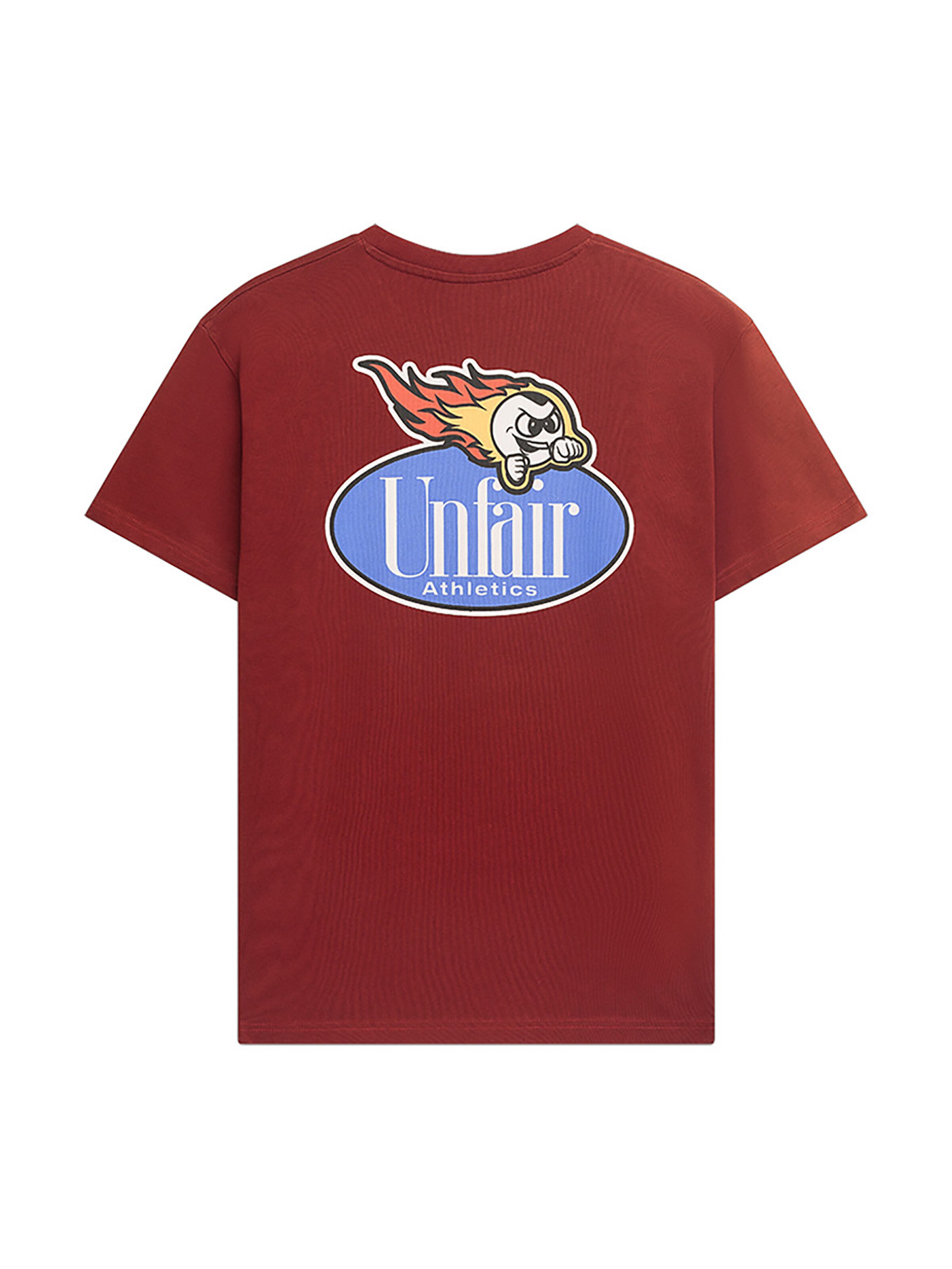 Unfair Athletics Sweatshirt 'PB Comet' in Red: front