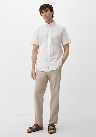 s.Oliver Regular Trousers in Brown: front