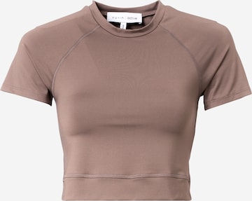 NU-IN Shirt 'Active' in Beige: voorkant