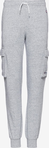 Champion Authentic Athletic Apparel Tapered Workout Pants 'Legacy Icons' in Grey: front