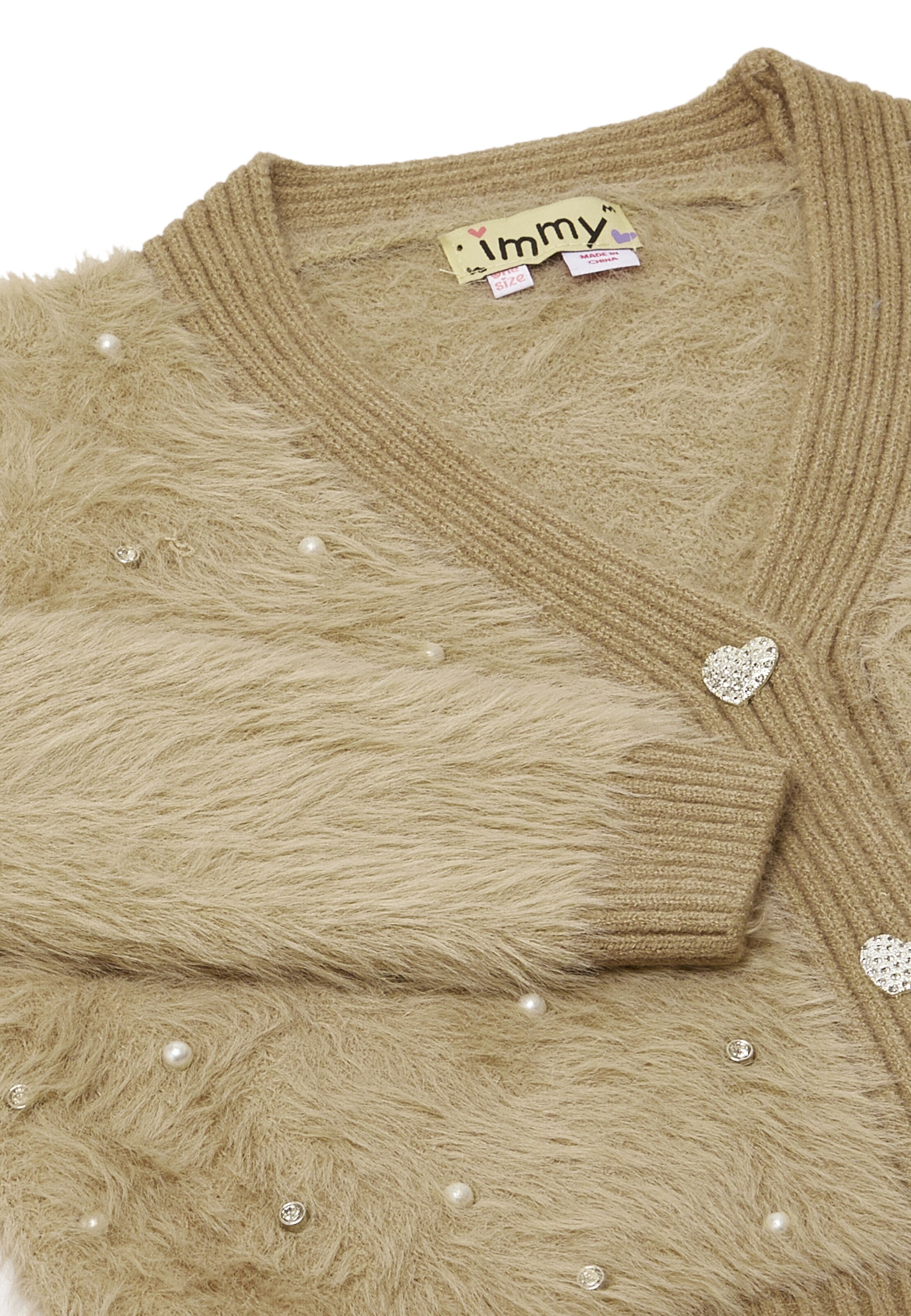 IMMY - Casaco de malha em bege