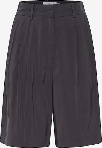 ICHI Loose fit Pants 'IHGRETHA' in Black: front