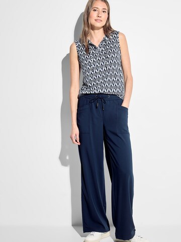 CECIL Top in Blau