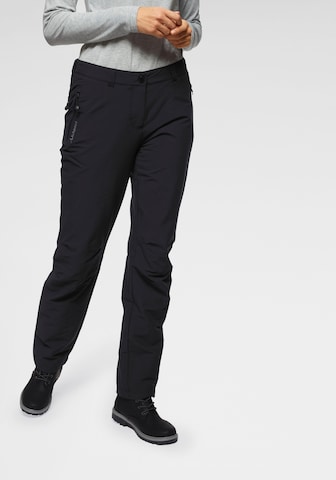 Schöffel Outdoor Pants 'Engadi' in Black: front