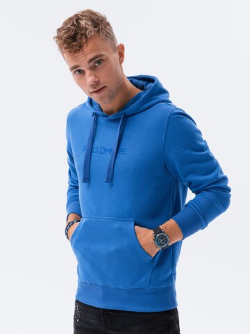 Ombre Sweatshirt 'B1351' in Blue
