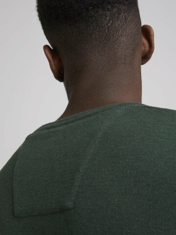 TOM TAILOR Regular Fit Pullover in Grün