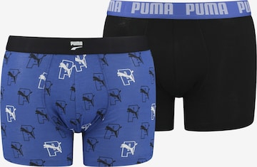 PUMA Boxer shorts in Blue: front