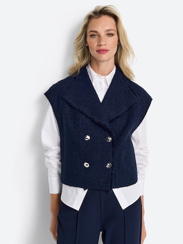 Rich & Royal Vest in Blue: front