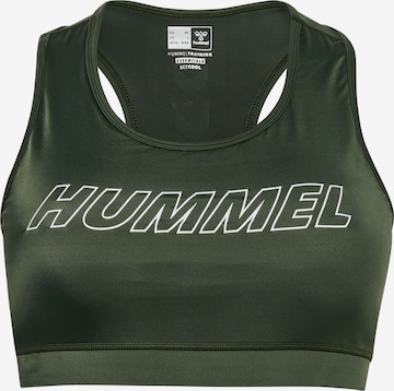 Hummel Sport bh in Groen: voorkant