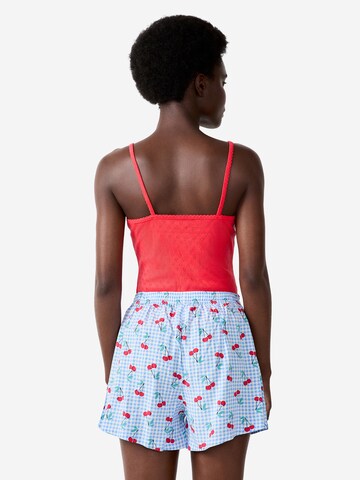 ETAM Pyjamashorts in Blau