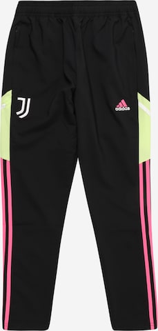 ADIDAS PERFORMANCE Regular Sportbroek 'Juventus Condivo 22 Presentation' in Zwart: voorkant