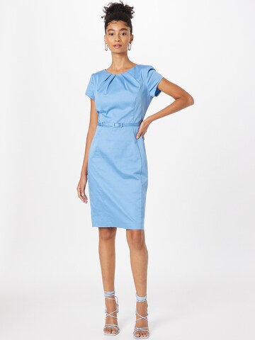 Vera Mont Sheath Dress in Blue