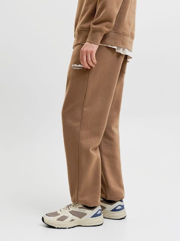 JACK & JONES Tapered Broek 'JPSTKane Soho' in Bruin