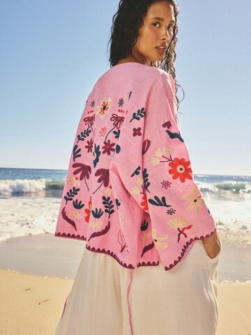 Veste mi-saison Next en rose