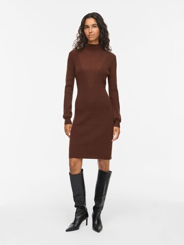 VILA Dress in Brown: front