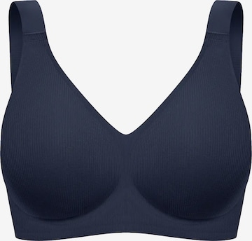 cfab Pienentävät Pienentävät rintaliivit 'Rib Comfort Minimizer BH' värissä sininen: etupuoli