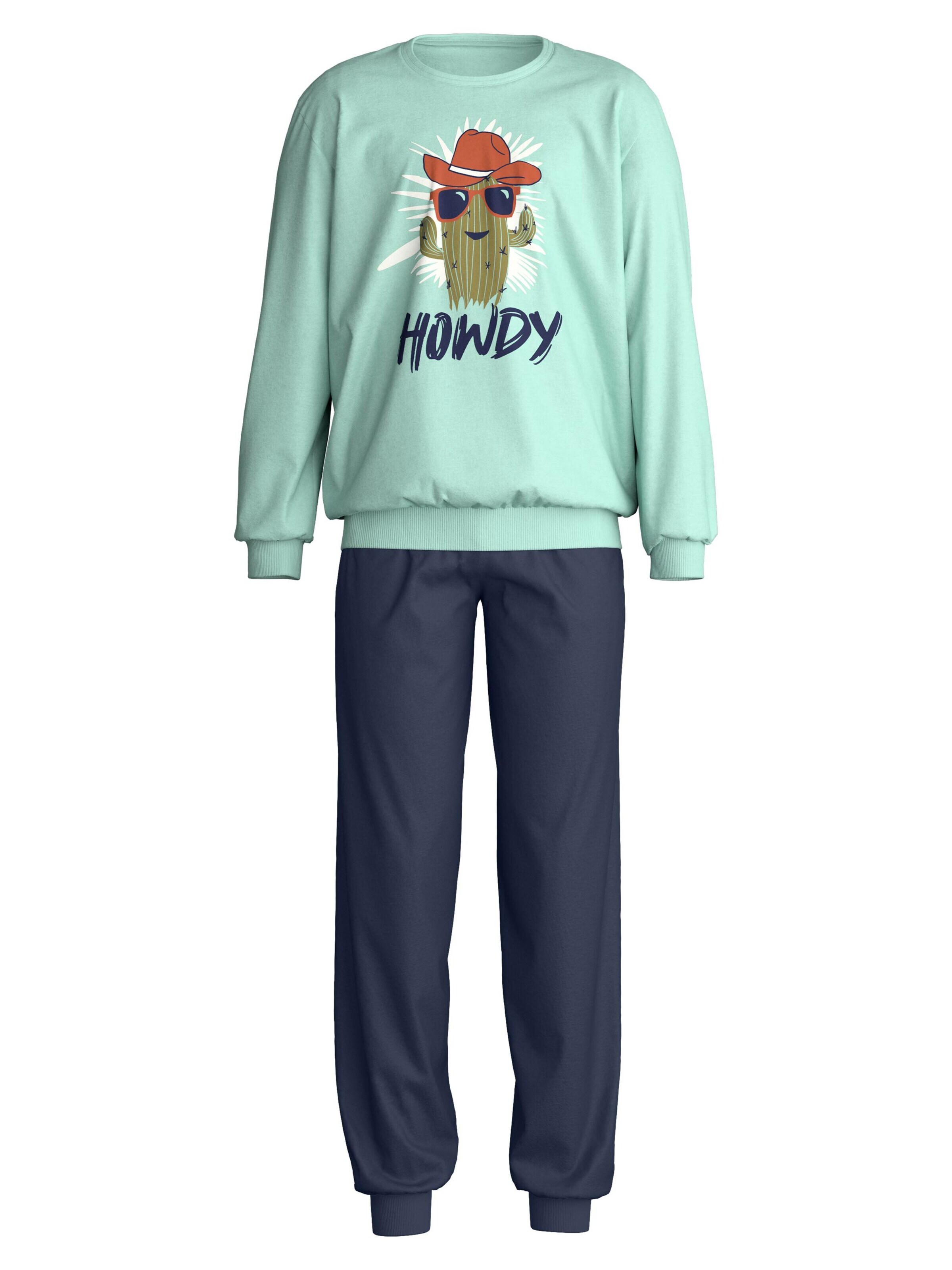 CALIDA Nachtkledij 'Kids Adventure' in Blauw: voorkant