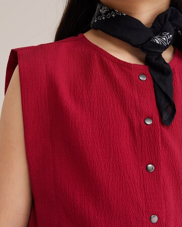 WE Fashion Комбинезон в червено